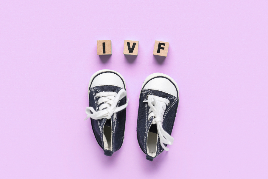 Hoping for tiny feet after visiting a fertility clinic